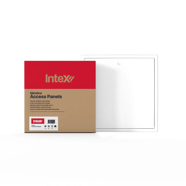 Intex Standard Slimline Access Panel Flange Edge Twist Lock Metal Door
